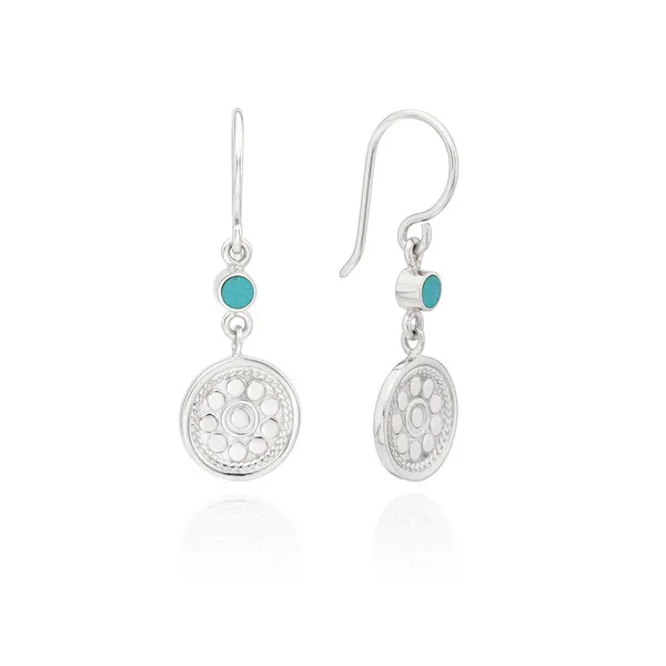 Anna Beck Turquoise Drop Earring DeScenza Diamonds Boston, MA