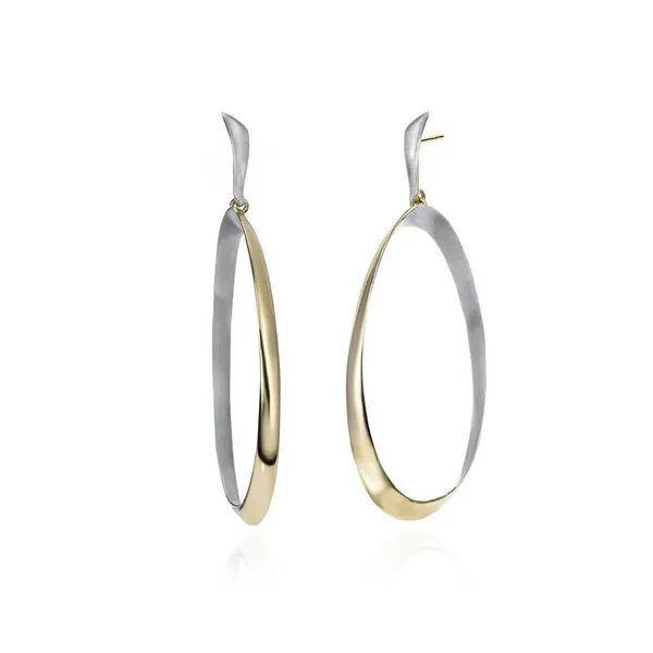 Jorge Revilla Silver Bubble Dangle Earrings DeScenza Diamonds Boston, MA