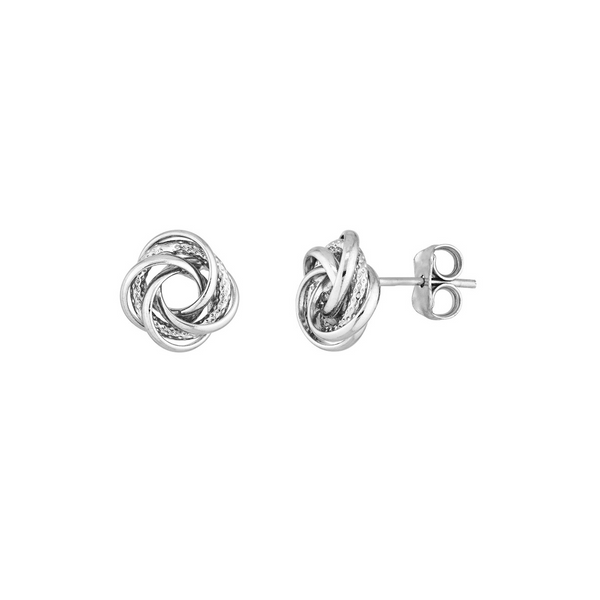DeScenza Collection Love Knot Earrings DeScenza Diamonds Boston, MA