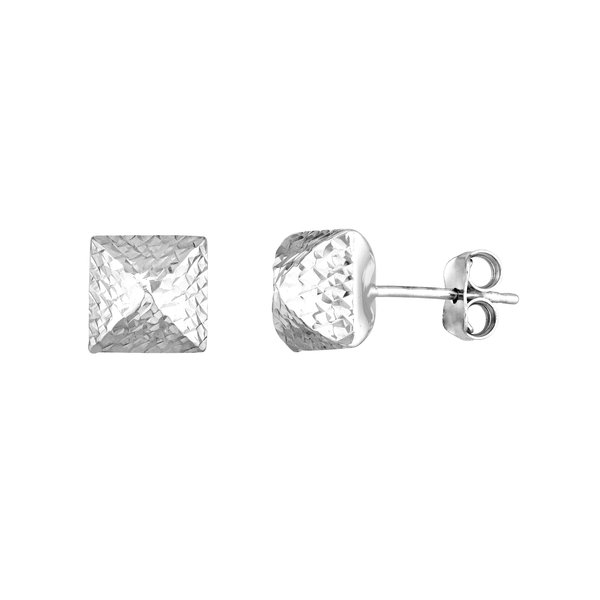 DeScenza Collection Silver Earrings DeScenza Diamonds Boston, MA