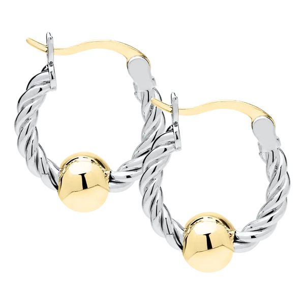 Cape Cod Twist Hoop DeScenza Diamonds Boston, MA