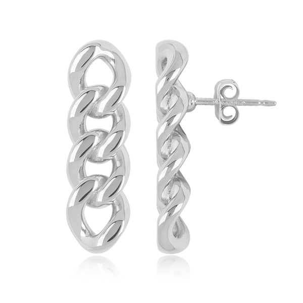 DeScenza Collection Silver Earrings DeScenza Diamonds Boston, MA
