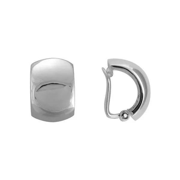 Sterling Silver Hoop Earrings DeScenza Diamonds Boston, MA