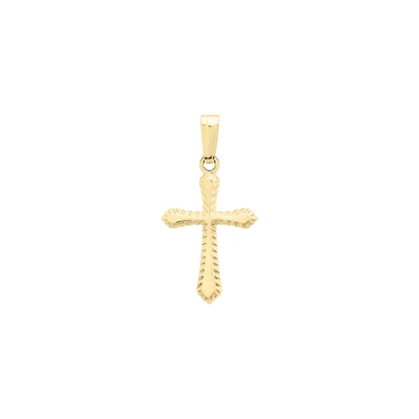 DeScenza Collection Gold Filled Cross DeScenza Diamonds Boston, MA