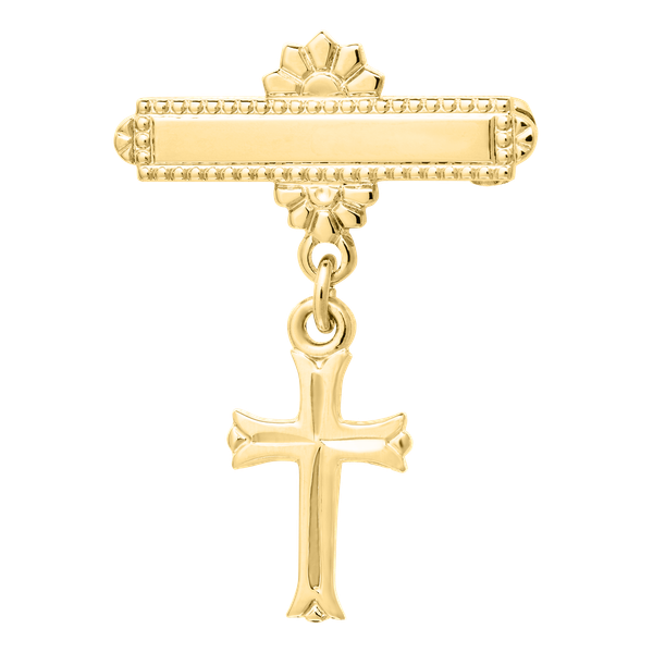 DeScenza Collection Cross Bar Pin DeScenza Diamonds Boston, MA