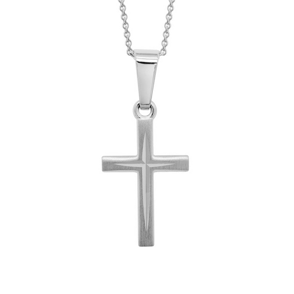 DeScenza Collection Silver Cross DeScenza Diamonds Boston, MA