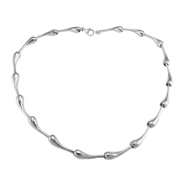DeScenza Collection Silver Necklace DeScenza Diamonds Boston, MA
