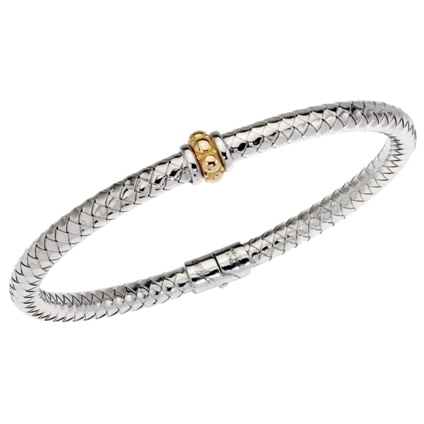 Alisa Weave Bangle Bracelet DeScenza Diamonds Boston, MA