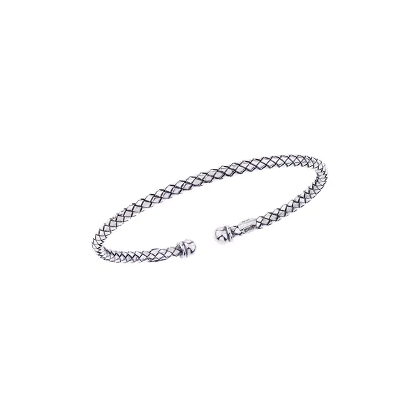Alisa Woven Cuff Bracelet DeScenza Diamonds Boston, MA