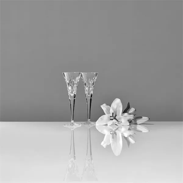 Waterford Lismore Toasting Flute, 5.5oz, Set of 2 Image 4 DeScenza Diamonds Boston, MA