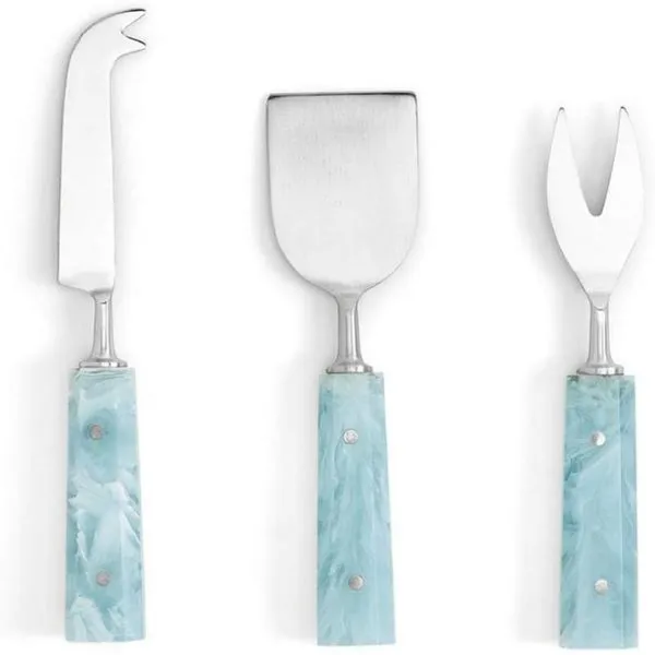 Aqua Cheese Knives DeScenza Diamonds Boston, MA