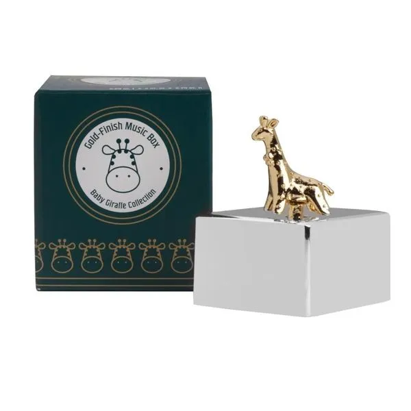 Baby Giraffe Music Box Image 2 DeScenza Diamonds Boston, MA