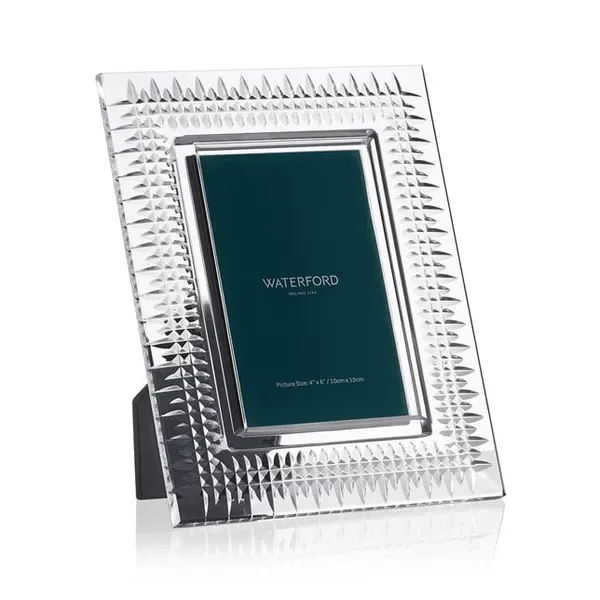Waterford Lismore Diamond Picture Frame, 4x6 Image 2 DeScenza Diamonds Boston, MA