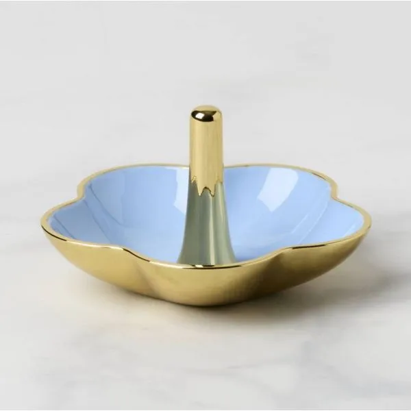 Make It Pop Metal Ring Dish, Blue Image 2 DeScenza Diamonds Boston, MA