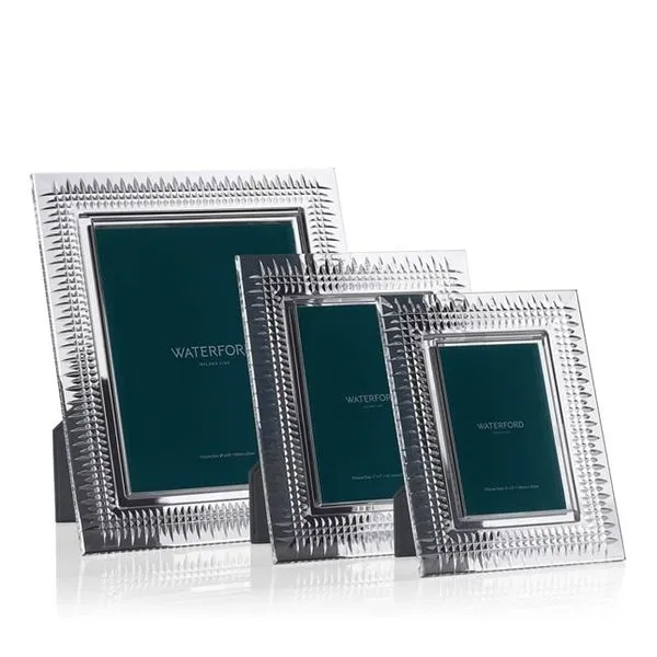 Waterford Lismore Diamond Picture Frame, 5x7 Image 4 DeScenza Diamonds Boston, MA