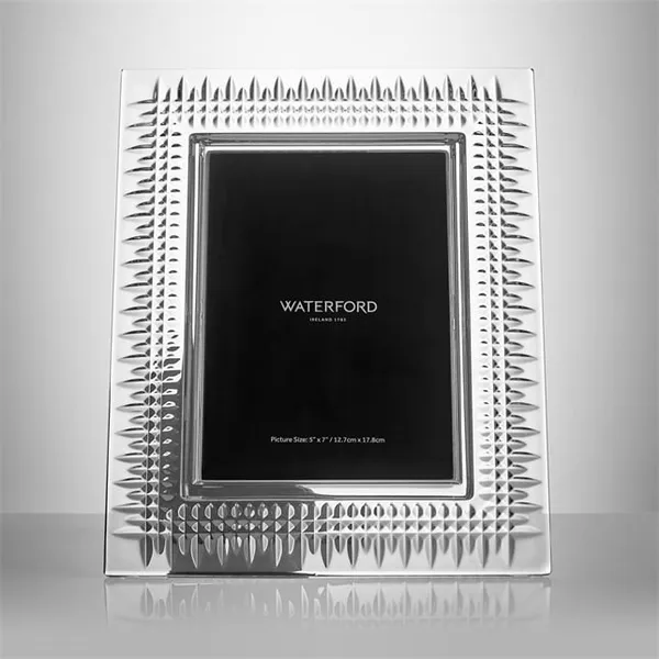 Waterford Lismore Diamond Picture Frame, 5x7 DeScenza Diamonds Boston, MA