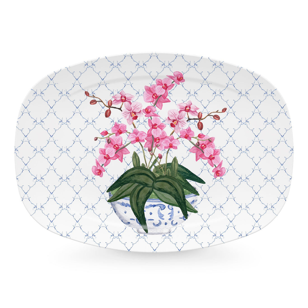 Mariposa Orchid Platter DeScenza Diamonds Boston, MA