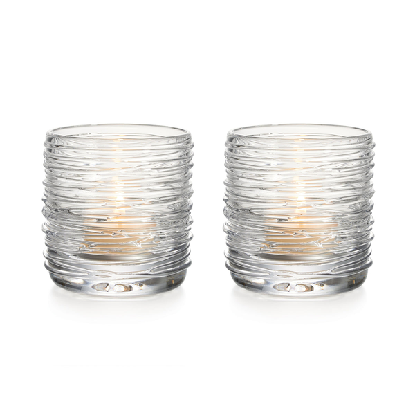 Simon Pearce Echo Lake Tealight Candles DeScenza Diamonds Boston, MA