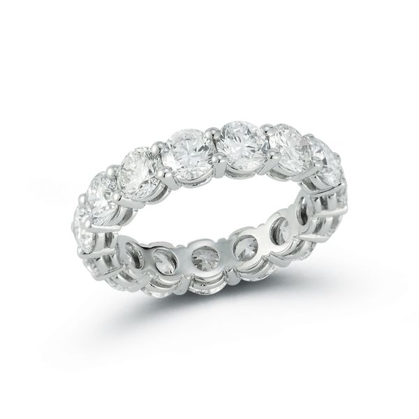 Lab Grown Eternity Band DeScenza Diamonds Boston, MA