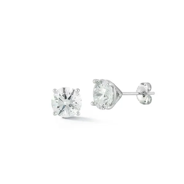 Lab Grown Diamond Stud Earrings DeScenza Diamonds Boston, MA