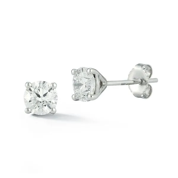Lab Grown Diamond Stud Earrings DeScenza Diamonds Boston, MA