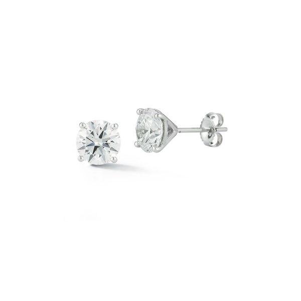 Lab Grown Diamond Stud Earrings DeScenza Diamonds Boston, MA