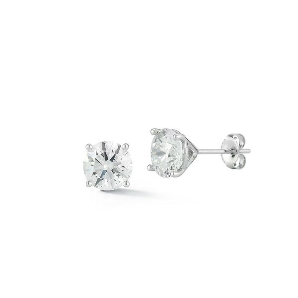 Lab Grown Diamond Stud Earrings DeScenza Diamonds Boston, MA