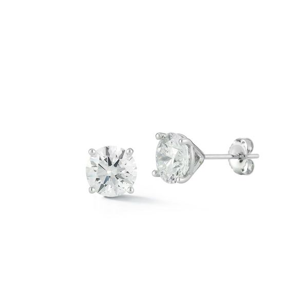 Lab Grown Diamond Stud Earrings DeScenza Diamonds Boston, MA