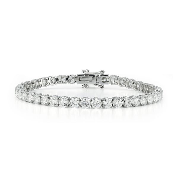 Lab Grown Diamond Tennis Bracelet DeScenza Diamonds Boston, MA