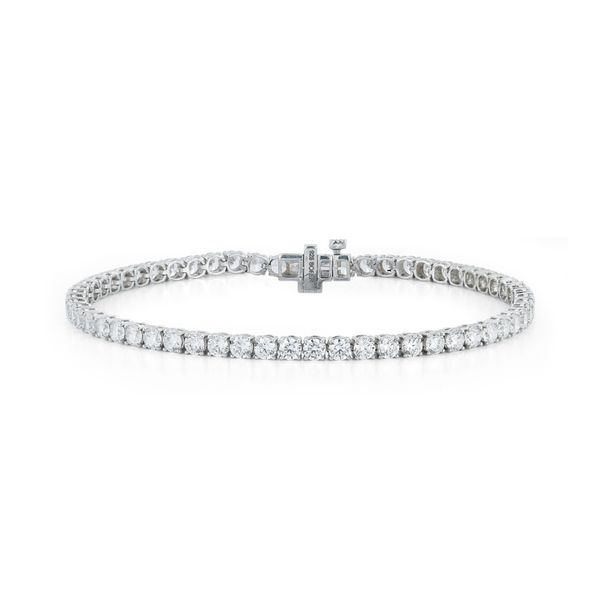 Lab Grown Diamond Tennis Bracelet DeScenza Diamonds Boston, MA