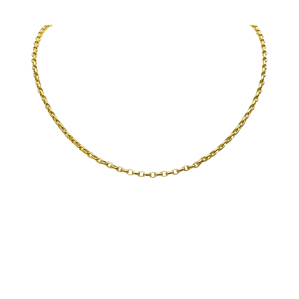 LOLA 3mm Rolo Chain DeScenza Diamonds Boston, MA