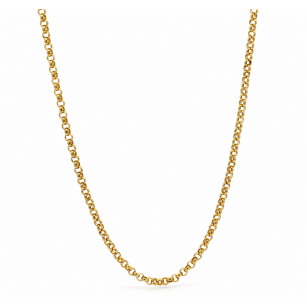 LOLA Plated 2.6mm Cable Chain DeScenza Diamonds Boston, MA