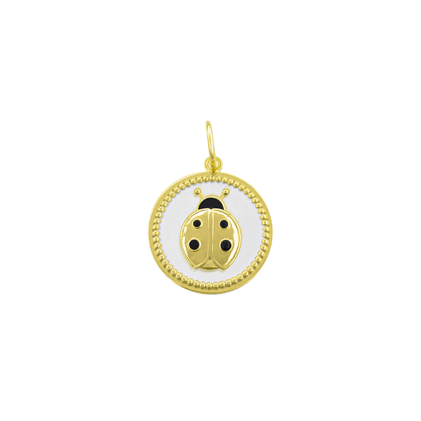 LOLA Ladybug Pendant DeScenza Diamonds Boston, MA