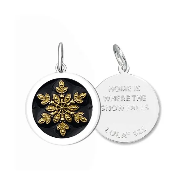 LOLA Snowflake Pendant DeScenza Diamonds Boston, MA