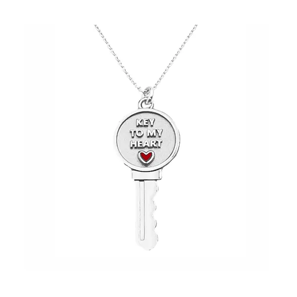 LOLA Key To My Heart Silver DeScenza Diamonds Boston, MA