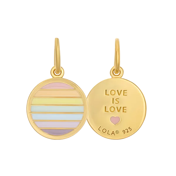 LOLA Plated Unity Pendant DeScenza Diamonds Boston, MA