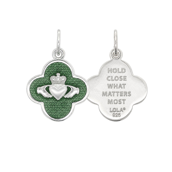 LOLA Claddagh Pendant DeScenza Diamonds Boston, MA