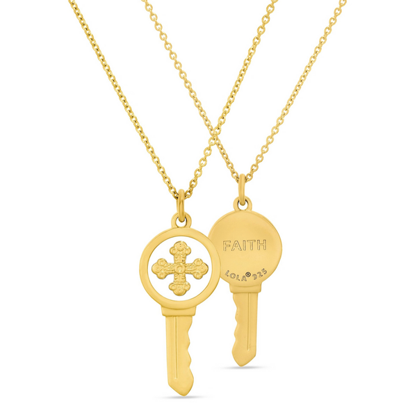 LOLA Key Necklace DeScenza Diamonds Boston, MA