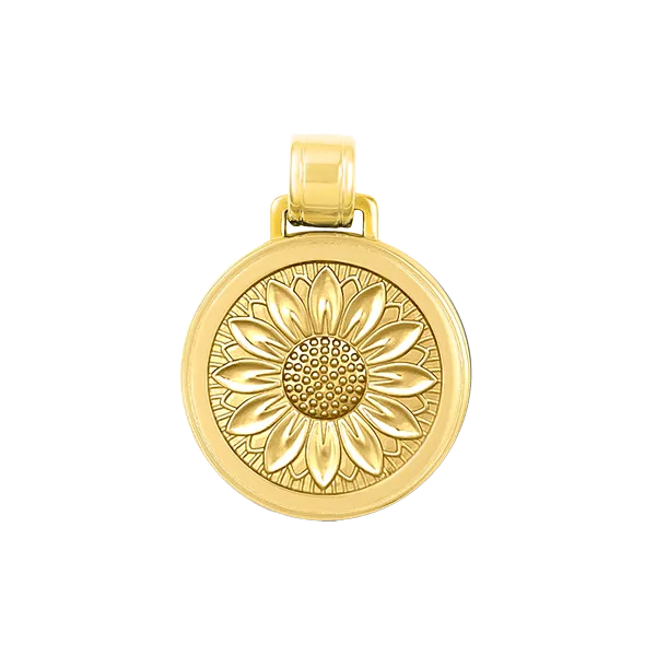 LOLA Sunflower Pendant DeScenza Diamonds Boston, MA