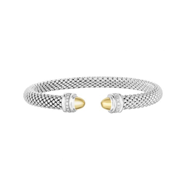 DeScenza Collection Silver Cuff Bracelet DeScenza Diamonds Boston, MA