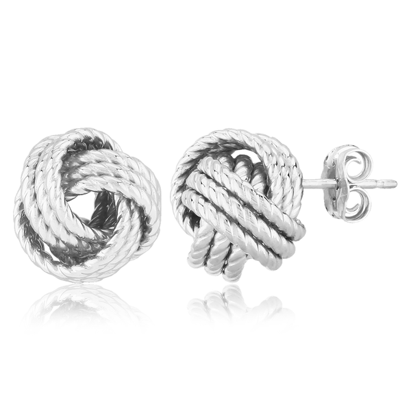 DeScenza Collection Knot Earrings DeScenza Diamonds Boston, MA