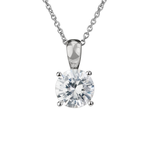 DeScenza Collection Cubic Zirconia Necklace DeScenza Diamonds Boston, MA
