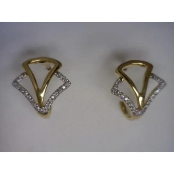 D. Geller Collection 14K Diamond Fashion Earrings D. Geller & Son Jewelers Kennesaw, GA