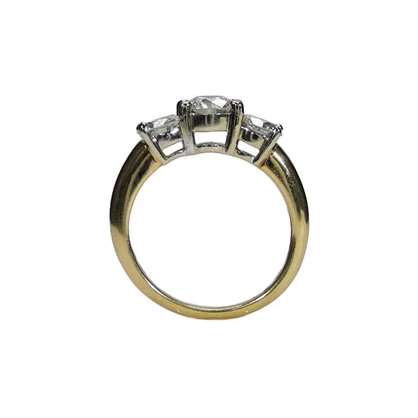 D. Geller Collection 14K Diamond Three Stone Ring Image 2 D. Geller & Son Jewelers Atlanta, GA