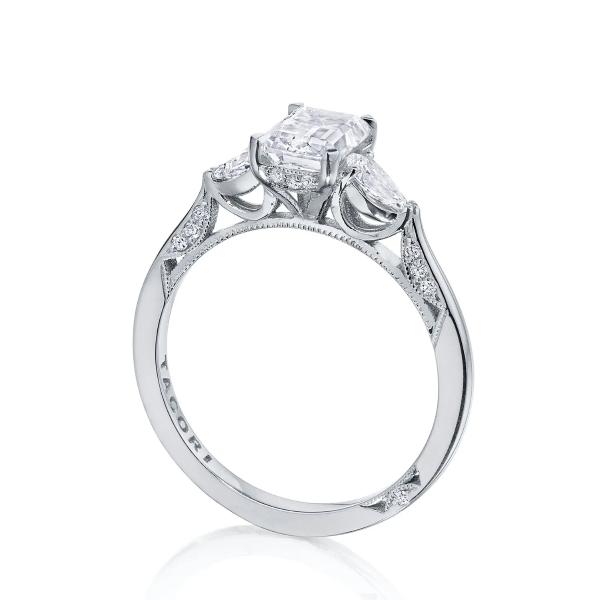 Tacori 18K Diamond Three Stone Engagement Ring Image 2 D. Geller & Son Jewelers Kennesaw, GA