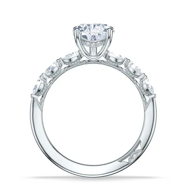 Tacori 18K Diamond Halo Engagement Ring Image 2 D. Geller & Son Jewelers Kennesaw, GA