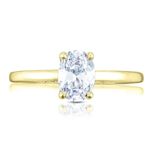 Tacori 18K Diamond Hidden Bloom Engagement Ring D. Geller & Son Jewelers Kennesaw, GA