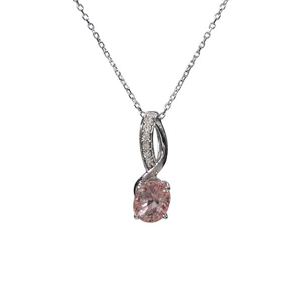 D. Geller Collection 14K Diamond and Sapphire Necklace D. Geller & Son Jewelers Kennesaw, GA