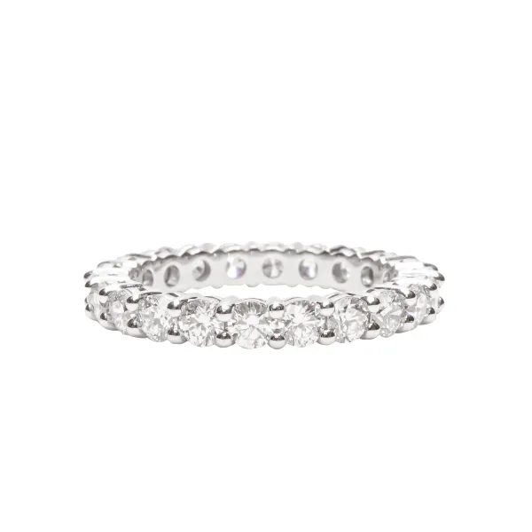 D. Geller Collection Platinum Diamond Eternity Band D. Geller & Son Jewelers Atlanta, GA
