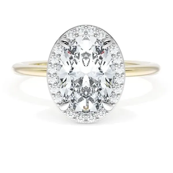 Tacori 18K Diamond Halo Engagement Ring D. Geller & Son Jewelers Kennesaw, GA